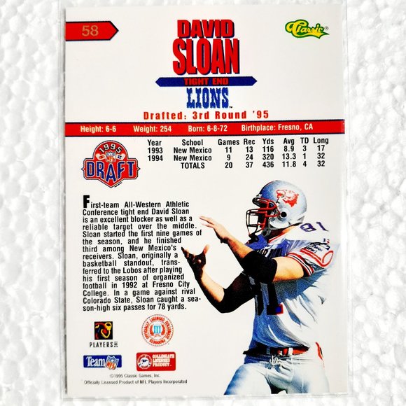 New Mexico Lobos 6 Card Lot - CFTBL [8_7_1] - Picture 10 of 14